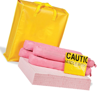Kits rosa para derrames de productos químicos 50L