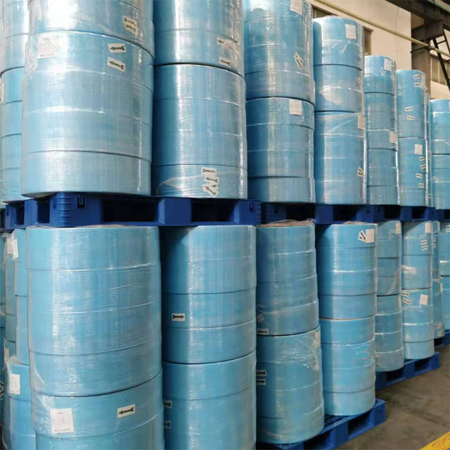 Muestras gratuitas Mascarilla de repelencia de agua Rollo de tela no tejida para medicina
