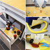 Kit seguro y conveniente para derrames de materiales peligrosos de 1 galón en un derrame de laboratorio