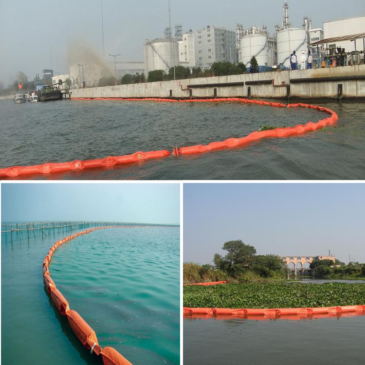 Auge convencional del aceite del PVC de la cerca marina del precio bajo de alta calidad para el control de derrames