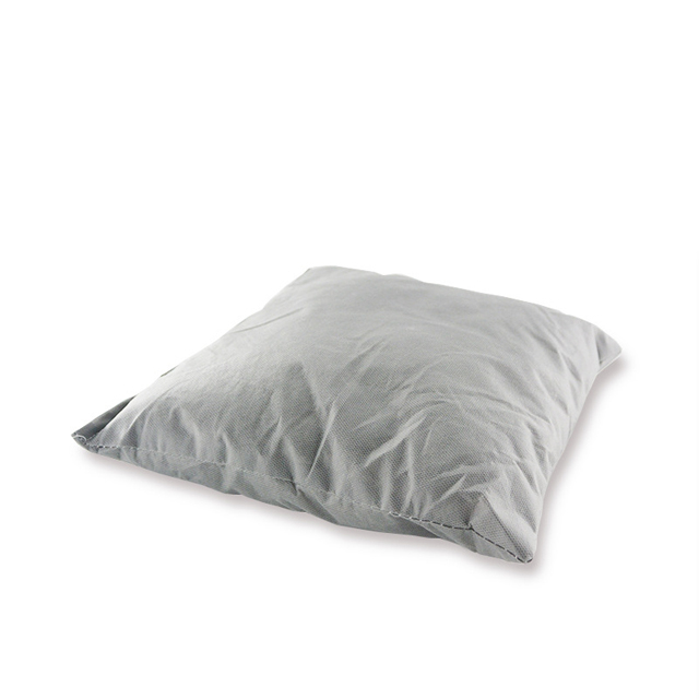 Almohada absorbente universal no tejida modificada para requisitos particulares para limpiar el derrame de hidróxido de sodio