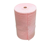 Rollo absorbente químico rosa de 40 cm * 50 m * 4 mm