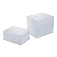 Hoja absorbente de aceite resistente de los 40cm * 50cm para el control de derrames